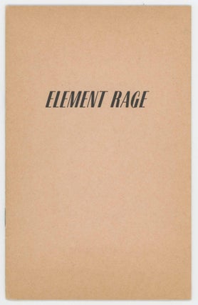 Item #23249 Element Rage. Martine ABALLÉA