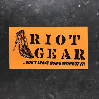 Item #25771 Riot Gear... Don't Leave Home Without It! Deke Nihilson, Clay Cadic