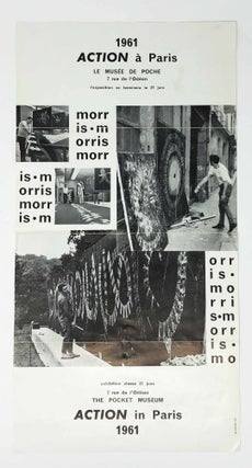 Item #25870 Poster for Action a Paris. William Morris