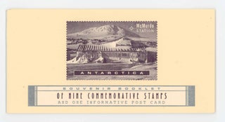 Item #26165 McMurdo Station Antarctica: Souvenir Booklet of Nine Commemorative Stamps and One...