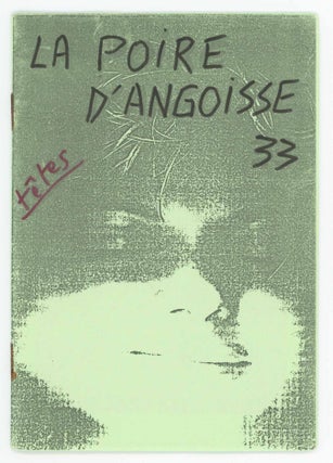 Item #26239 La poire d'angoisse 33 [LPDA]. Didier Moulinier, ed