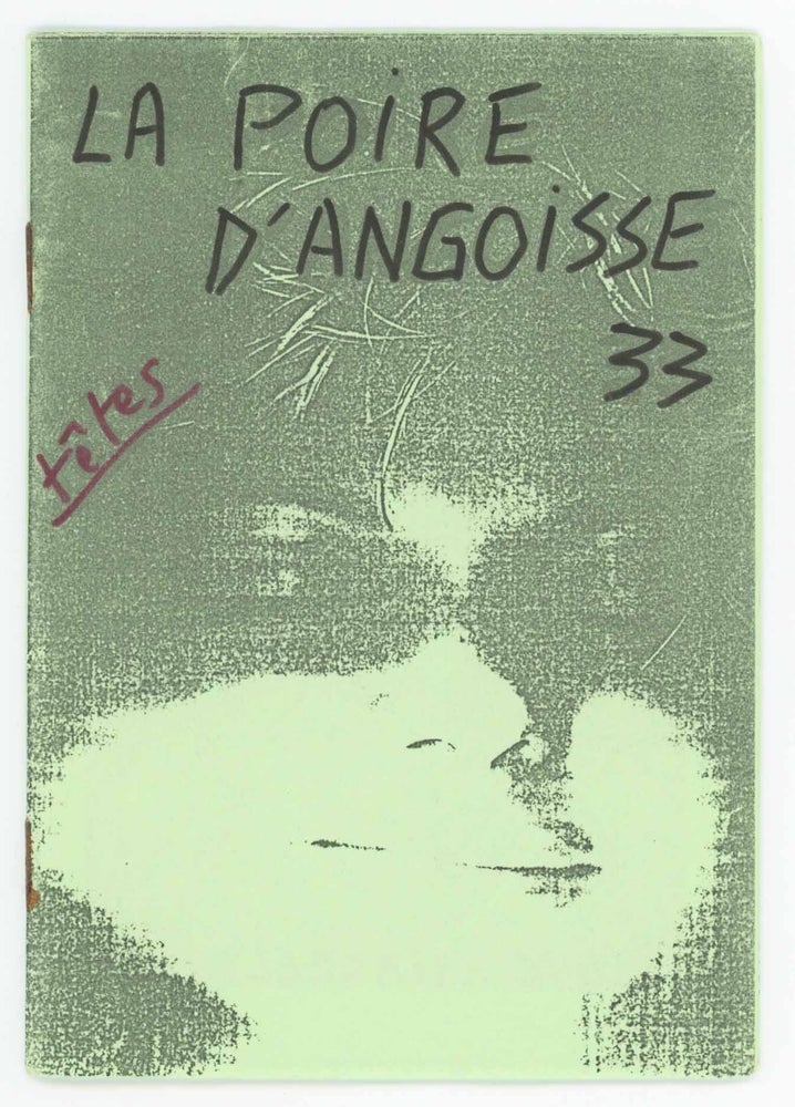 Item #26239 La poire d'angoisse 33 [LPDA]. Didier Moulinier, ed.