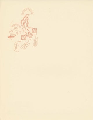 Item #27525 Unused Sheet of Stationary for La Brèche: Action Surrealiste. André Breton