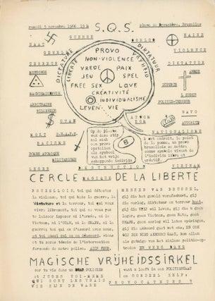 Item #28677 Cercle Magique de la Liberté. Magische Vrijheidssirkel. Belgian Provo