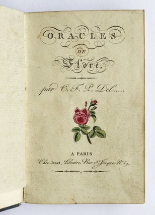 Item #28734 Oracles de Flore. C F. P. Del, Charles-François Paul Delanglard
