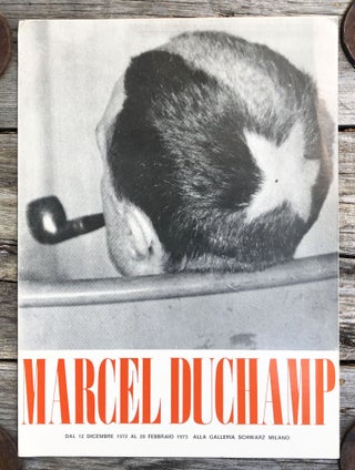 Item #28805 66 Creative Years [Exhibition Announcement & Publication Prospectus]. Marcel Duchamp