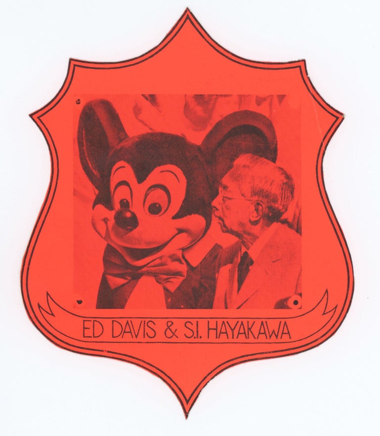 Item #29139 Ed Davis & S. I. Hayakawa. Zephyrus Image.