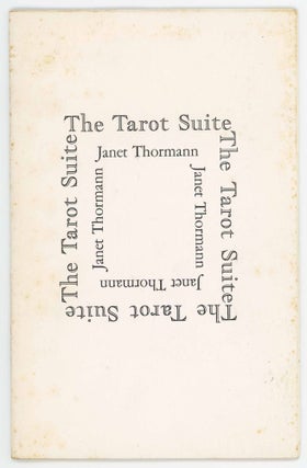 Item #29812 The Tarot Suite. Janet Thormann