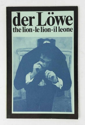 Item #30132 der Löwe. The Lion. Le Lion. Il Leone. No. 8. G. J. Lischka, ed, Christian Boltanski