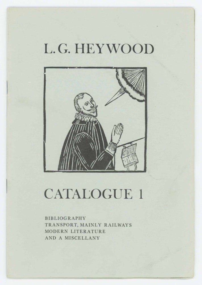 Item #30139 Catalogue 1. L. G. Heywood.