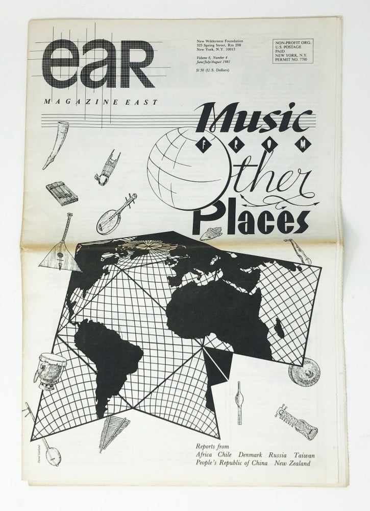 Item #30178 Ear Magazine Vol. 6, No. 4. Music from Other Places. Ear Magazine.