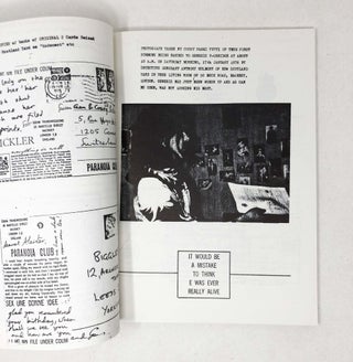 G.P.O. v G.P-O. Mail Action. A Chronicle of Mail Art on Trial compiled by Genesis P-Orridge and COUM