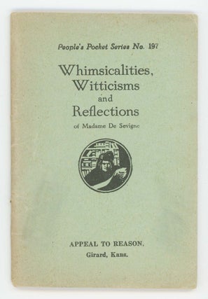 Item #30461 Whimsicalities, Witticisms and Reflections [People's Pocket Series No. 197]. Madame...