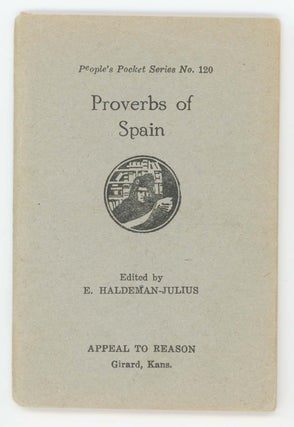 Item #30470 Proverbs of Spain [People's Pocket Series No. 120]. Anonymous
