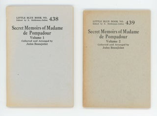 Item #30475 Secret Memoirs of Madame de Pompadour Vol. 1-2 [Complete] [Little Blue Books No....
