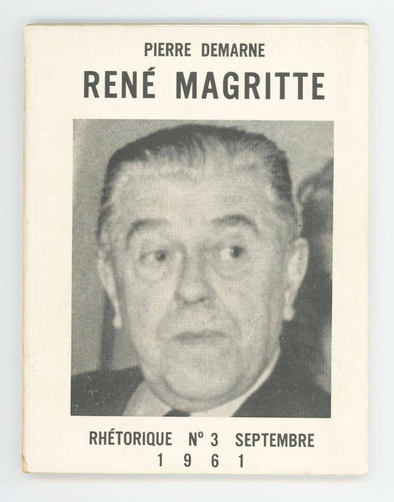 Item #30724 Rhétorique No. 3. Rene. Andre Bosmans Magritte, ed. Pierre Demarne.