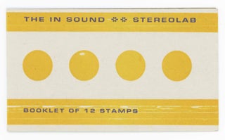 Item #30758 The In Sound: Booklet of 12 Stamps [Yellow]. Stereolab