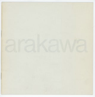 Item #30786 Arakawa. Arakawa
