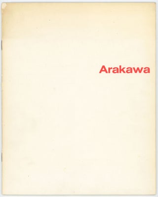 Item #30787 Shusaku Arakawa. Arakawa