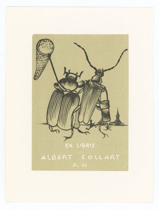 Item #30800 Ex Libris Albert Collart. Jocelyn Mercier