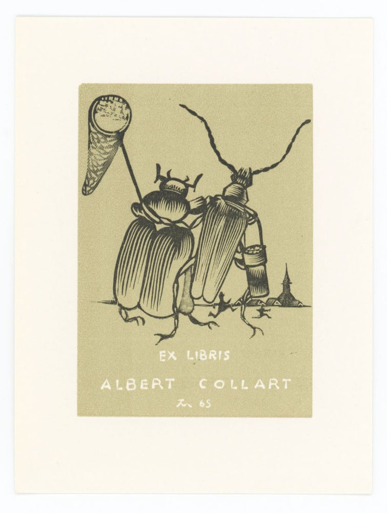 Item #30800 Ex Libris Albert Collart. Jocelyn Mercier.