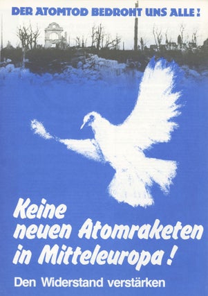 Item #30813 Der Atomtod Bedroht Uns Alle! Keine Neuen Atomraketen in Mitteleuropa! Krefelder...