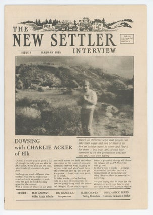 Item #30842 The New Settler Interview 1-157 [Complete]. Beth Bosk, eds R D. Deines