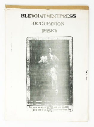 Item #30864 Blewointment Press Occupation Issew [Blewointment #12]. Bill Bissett, ed