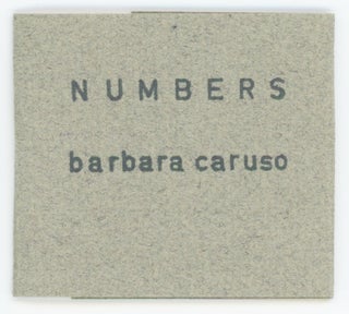 Item #30897 NUMBERS. Barbara Caruso