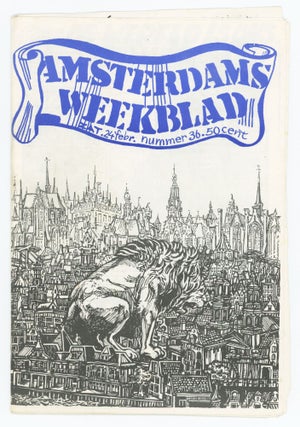 Item #31121 Amsterdams Weekblad Nos. 1-17, 19-33, 35-45 [43 issues, with Poster]. Squatting