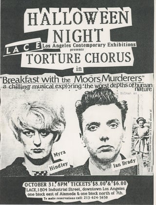 Item #31123 Halloween Night LACE Presents Torture Choris in Breakfast With the Moors Murderers....