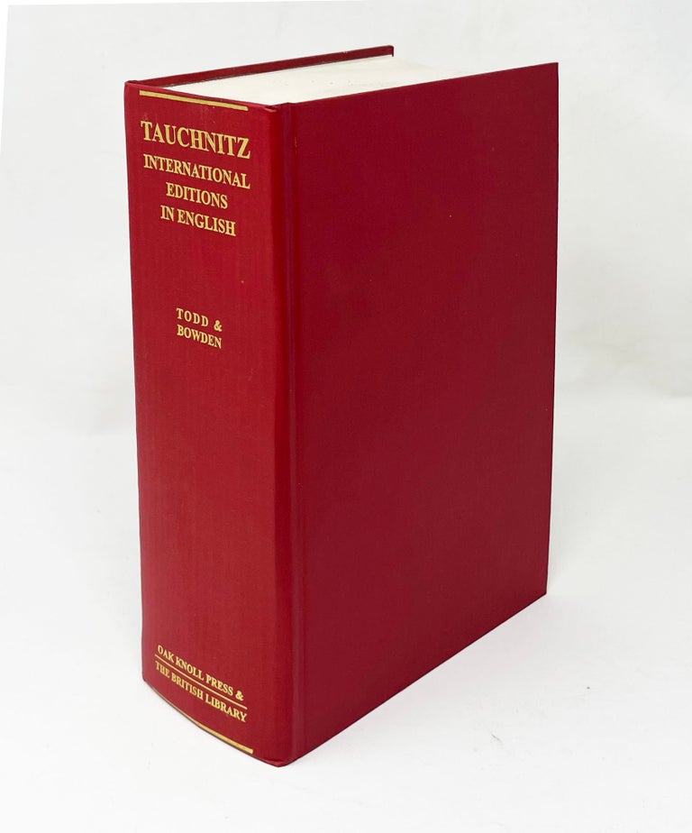 Item #31153 Tauchnitz International Editions in English. Ann Bowden, William B. Todd.