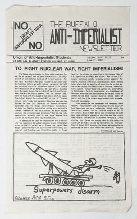 Item #31310 Buffalo Anti-Imperialist Newsletter #15. Special Issue. B. Fico