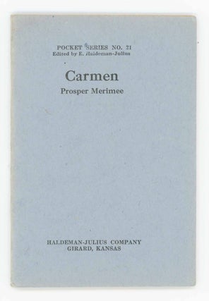 Item #31655 Carmen. Pocket Series No. 21. Prosper Merimee