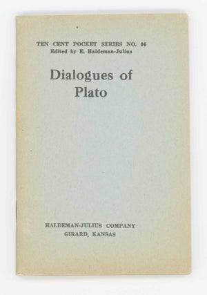 Item #31663 Dialogues of Plato. Little Blue Book No. 96. Plato