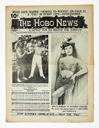 Item #31706 The Hobo News Vol. 6 No. 31. A Little Fun to Match the Sorrow. Pat "The Roaming...