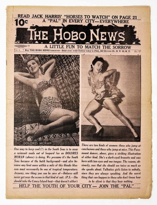 Item #31708 The Hobo News Vol. 6 No. 37. A Little Fun to Match the Sorrow. Pat "The Roaming...
