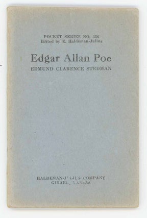 Item #31718 Edgar Allan Poe. Pocket Series No. 356. Edgar Allan Poe, Edmund Clarence Stedman